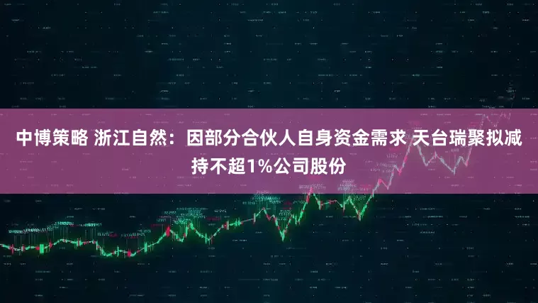中博策略 浙江自然：因部分合伙人自身资金需求 天台瑞聚拟减持不超1%公司股份